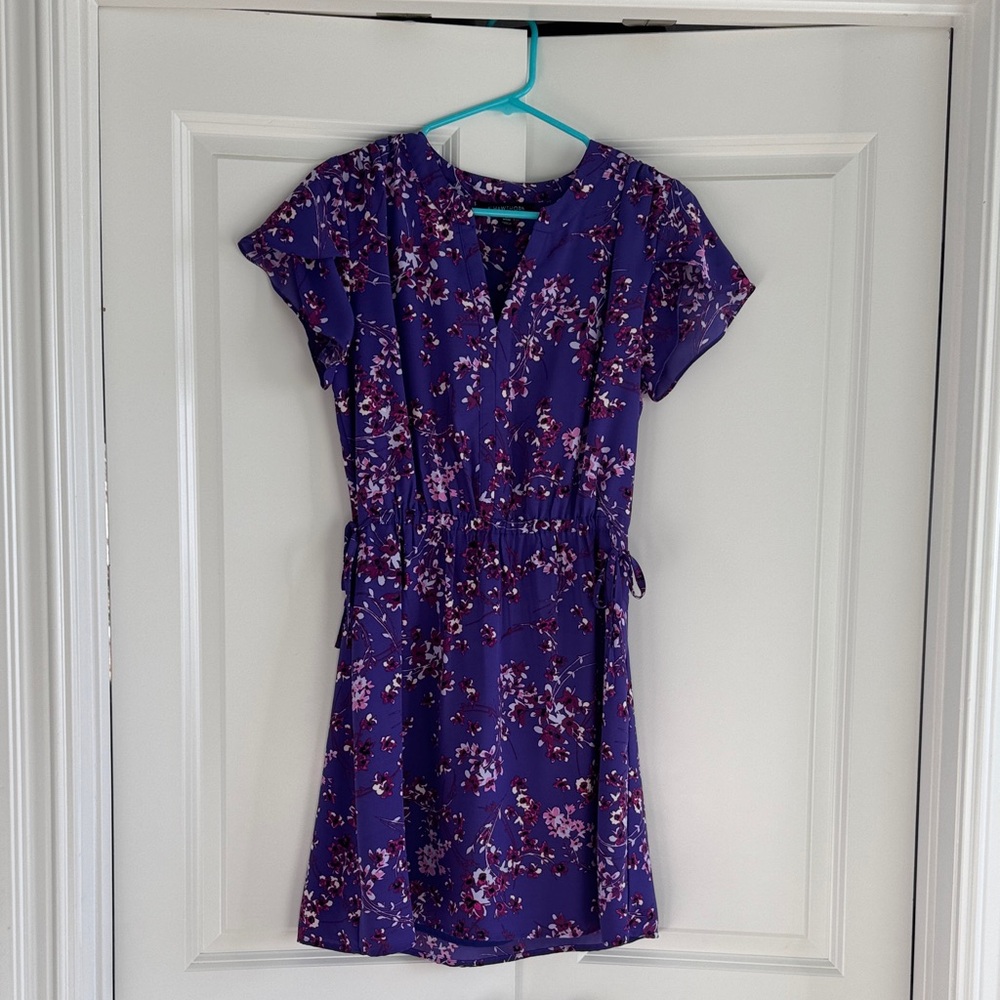 Floral Purple Mini Dress by 41 Hawthorne (StitchFix)